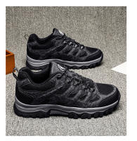 Zapatos De Senderismo Para Hombres Comodidad Antideslizante Suela Gruesa Resistente Al Desgaste Zapatillas De Moda Para Caminar Con Laces - details 8