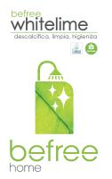 Befree Whitelime – Limpiador antical ecológico 3-en-1 que limpia, higieniza y descalcifica - details 0
