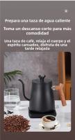 Hervidor Eléctrico Inteligente 1000ML Con Control De Temperatura Protección De Apagado Automático Y Boil-Dry En Acero Inoxidable Para Café Por Encima - details 12