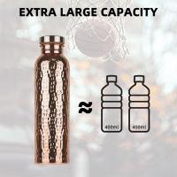 Botella De Agua De Cobre 27Oz Insulada Portátil Y Sellada Para Hidratación En El Gimnasio Trabajo Exterior Camping Deportes - details 5