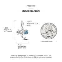 Encantos De Viaje Para Café Plata Charms Para Perros Y Gatos Corazón De Cuentas Adecuados Para Pulsera Original DIY Tendencia Clásica Vintage Romántica - details 130