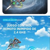 Avión De Combate Remoto Con Luz RC Helicóptero Avión De Juguete De Espuma Control Remoto 2.4G Estilo De Acrobacia Para Interior Y Exterior - details 15