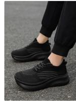 Zapatos De Diario Para Hombre Suela De Goma Plana Transpirable Y Duradera Zapatillas De Exterior Con Diseño Minimalista Talla Verdadera Para Verano - details 15