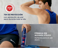 NIVEA MEN Pack ahorro - Dry Impact Spray Desodorante para hombre 200ml x 6 unidades - details 1