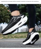 Zapatillas De Correr Para Hombres Y Mujeres Deportivas Transpirables Y Livianas Con Almohadilla De Aire Para Maratón Y Jogging - details 53
