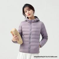 Chaqueta De Invierno Para Mujer Ligeramente Acolchada Con Capucha Cierre De Cremallera Impermeable Y Térmica Con Bolsillos Estilo Casual - details 24