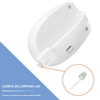 Luz De Noche Inteligente Con Sensor PIR Para Inodoro Luz De Baño Impermeable Para Asiento De Inodoro Iluminación LED Luminaria Lampara WC - details 2