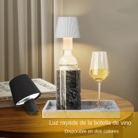 Lámpara De Mesa LED Para Botella De Vino 1pc Luz Nocturna Portátil Sin Cable Para Exterior Restaurante Dormitorio Bar Fiesta - details 25
