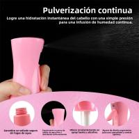 Set De 11 Peine Para Cabello Rizado Con Botella De Spray Peine Desenredante Masajeador De Escalpelo Herramienta De Peluquería Profesional - details 1