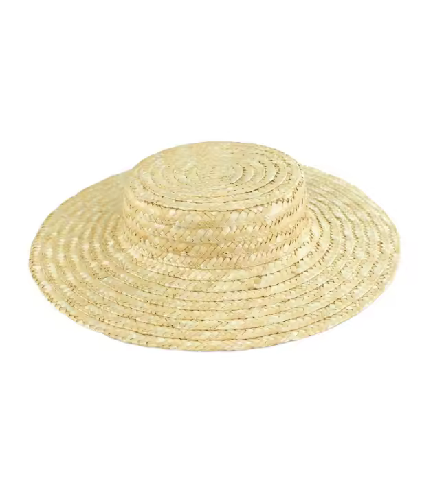 Sombrero Canotier Copa Baja "Baena" - 1