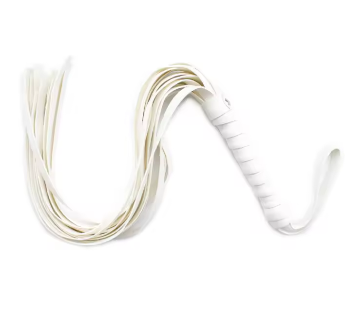 Látigo De Cuero PU Premium Para Montar Con Amarras Accesorio De Disfraz Para Fiesta Y Costumbre Origen China Continental - 1