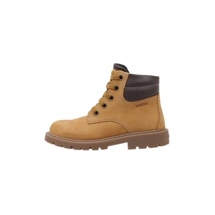 Geox J SHAYLAX BOY B Botín Plano Niño Amarillo - 1