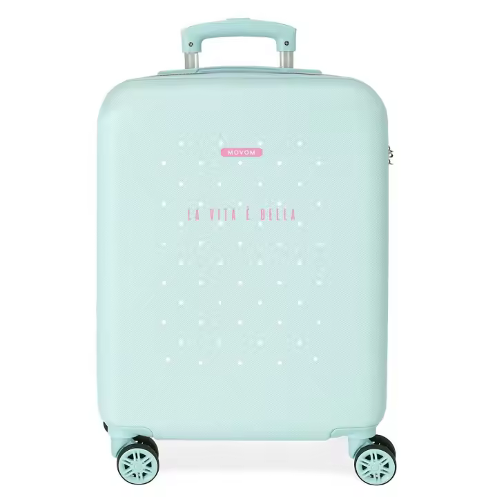 Movom Maleta De Cabina ABS Rígida La Vita E Bella Azul - 1