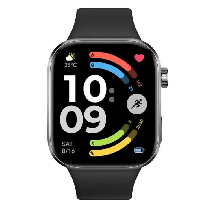 Xiaomi - Smartwatch Redmi Watch 6 NFC negro obsidiana pantalla AMOLED 2.07 pulgadas batería 12 días resistente al agua 5 ATM - 1