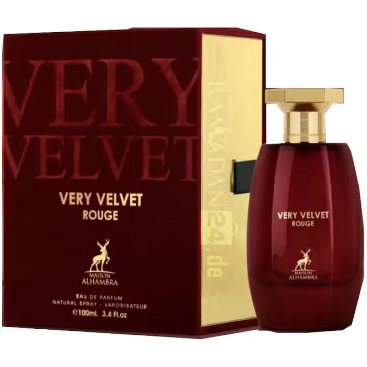 MAISON ALHAMBRA VERY VELVET ROUGE 100 ML ENVIO 24H PERFUME ORIGINAL - 1