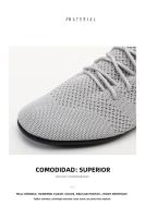 Zapatos Casual Para Hombre Ligeros Y Transpirables Zapatillas De Malla Para Mujer Zapatos De Conducción Con Cordones Tamaños 36-47 - details 2