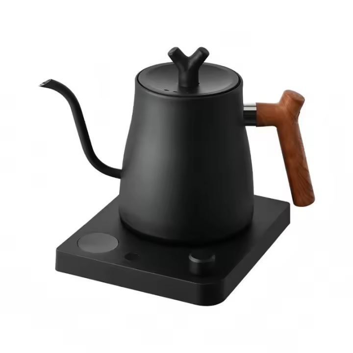 Hervidor Eléctrico Inteligente 1000ML Con Control De Temperatura Protección De Apagado Automático Y Boil-Dry En Acero Inoxidable Para Café Por Encima - 1
