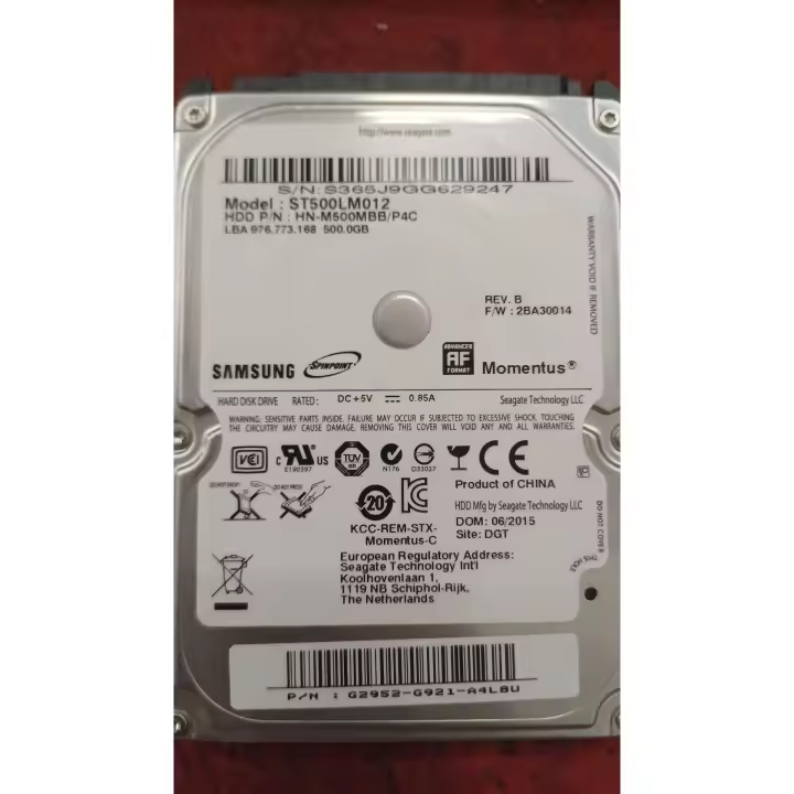 Disco Duro Samsung Spinpoint M8 500gb 9.5mm 2,5" ST500LM012 - 1