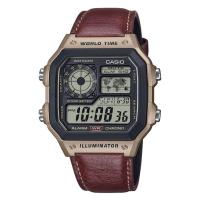 RELOJ DIGITAL CASIO AE-1200WHL-5AV DIGITAL CUERO MARRON - details 0