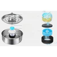 Fuente De Agua Para Gatos 2L Acero Inoxidable 304 Con Bomba Automática Y Filtro Que Purifica El Agua Ultra-quieto Dispensador Para Mascotas - details 2