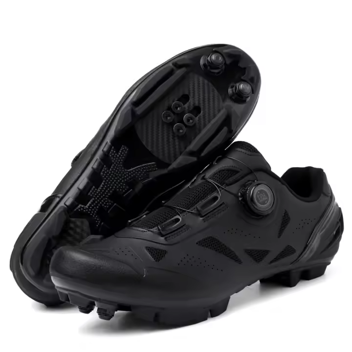 Zapatos De Ciclismo Profesionales Para Hombres Y Mujeres Transpirables Cómodos Ligeros De Goma Resistente Al Desgaste MTB Deportes Bicicletas - 1