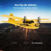 Avión RC FX801 182 DIY 2.4GHz 2CH EPP Craft Avión Eléctrico Para Niños Avión De Ala Fija Al Aire Libre Control Remoto 120m - details 17