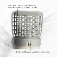 Shovel De Arena Para Gatos Herramienta De Limpieza Para Litter Box Accesorio De Suministros Para Mascotas Tamaño 20*12*29cm Color Gris - details 4