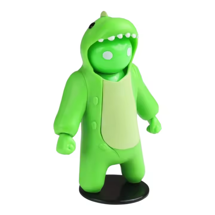 BIZAK - Figura Muñeco Articulado Gang Beast - Coleccionable - Las figuras de acción están hechas de plástico lo que asegura que sean amables y suaves al tacto - Podrás jugar con ellos siguiendo sus historias - Recomendado para mayores de 4 años - 1