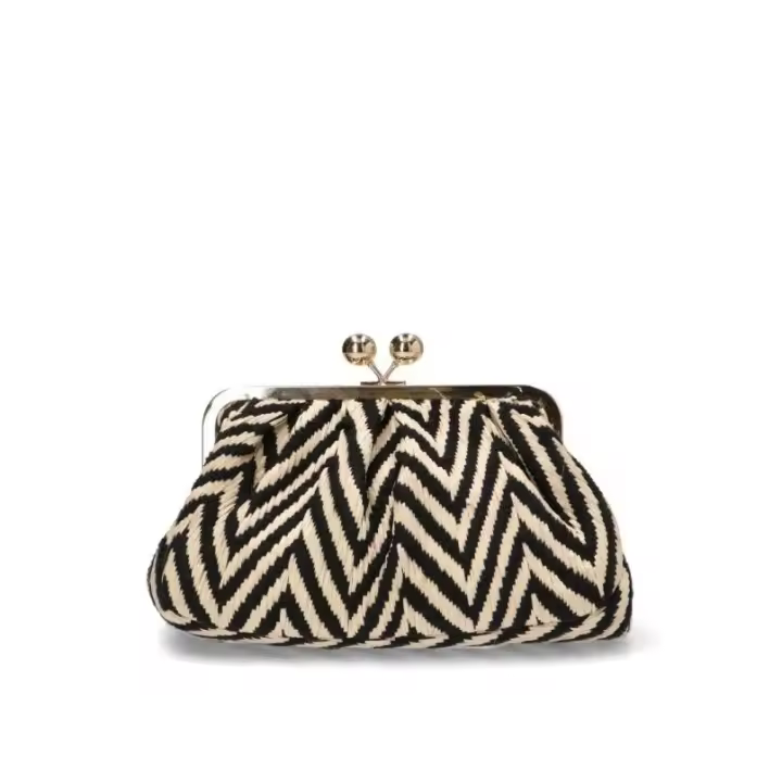 Bolso bandolera pequeña Luna Collection ast20541 negro - 1