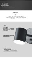 Lámparas De Pared LED Para Interior Luz De Lectura Nórdica Para Dormitorio Y Pasillo Iluminación Decorativa Para El Hogar - details 21