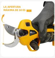 Tijeras Eléctricas De Podar Sin Cable 50mm Para Árboles De Fruta Bonsái Y Jardín Corte De Ramas Compatible Con Batería Dewalt 20V - details 5