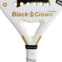 Pala Pádel Black Crown Piton White 2025 - details 1