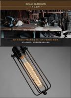 Lámpara Colgante Estilo Industrial Creativa Para Restaurante Y Bar American Retro De Hierro Para Café Y Internet - details 8