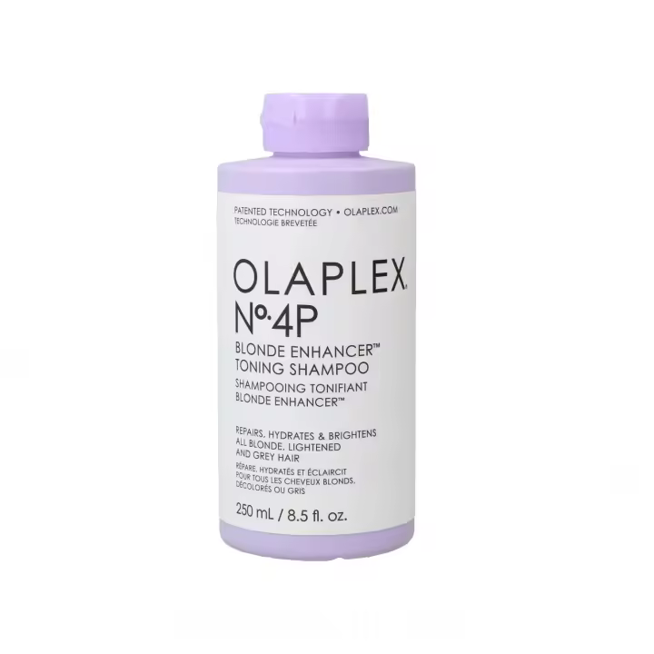 OLAPLEX Nº4P Champú para cabellos rubios, repara, limpia, hidrata - 1