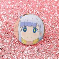 Broches Redondos De Anime Aharen-san Wa Hakarenai Para Bolsos Accesorios De Pin De Lapel De Plata De Tinplate Souvenir De Japón Estilo Animal - details 8