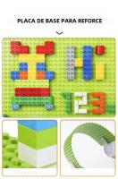Juego De Bloques De Construcción Grandes 140PCS Para Niños Creativo Set De Bloques Coloridos Básicos De Plástico ABS Juguete DIY Para Bebés Navidad - details 9