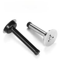 Parador De Puerta De Acero Inoxidable De Tamaño Extendido Con Punta De Goma Antideslizante Y Antiseña Protector De Pared Para Sliding - details 16