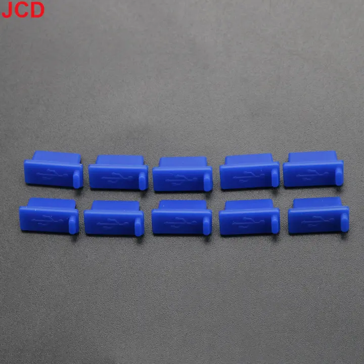 JCD 10pcs Tapa De Polvo De USB De Silicona Para Cubrir Puerto De Carga Jack Femenino Universal Para Tablet PC Notebook Laptop - 1