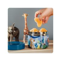 Quokka - Recipiente térmico QUOKKA KIDS Whim Jungle de acero inoxidable 360 ml para comida caliente o fría, hermético y apto para lavavajillas - details 2