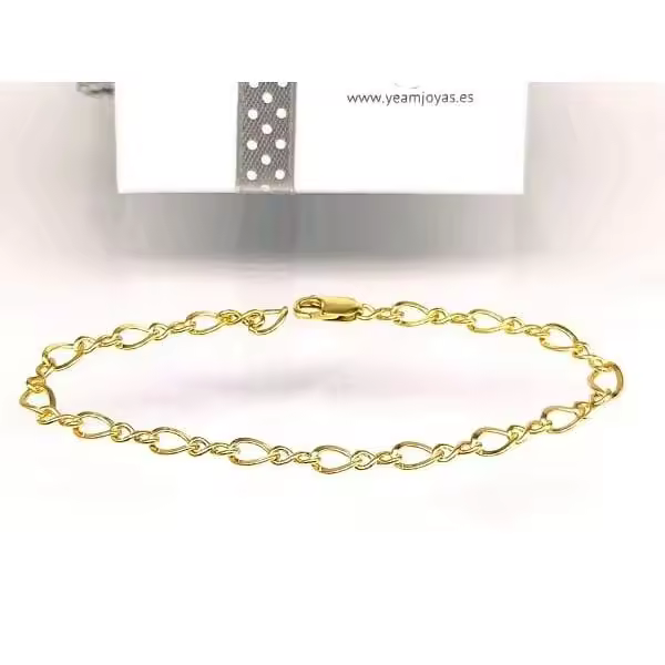 Pulsera Diana de Oro y Metal Inalterable con Caja de Regalo - Yeam Joyas - 1