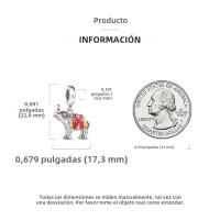 Encantos De Animal Colección Plata Francés Bulldog Gato Mariposa Ladybug Para Pulseras Originales Joyería Hechas a Medida - details 161