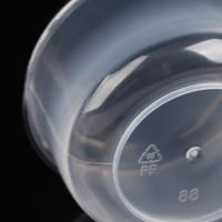 10 Sets De Copas De Pastel Transparentes Resistentes a Altas Temperaturas Con Tapa Para Hornear Y Postres Japoneses - details 15