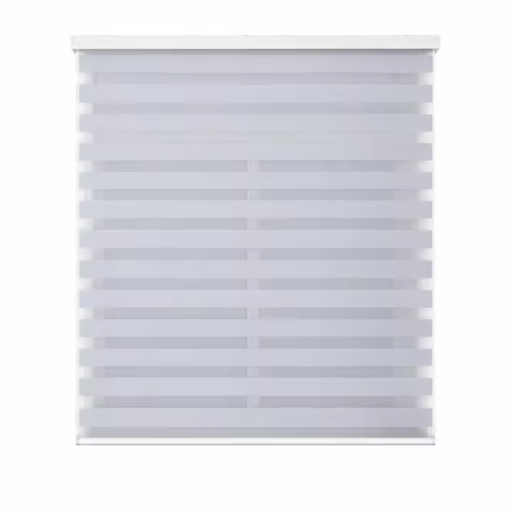 Estor Noche y Día Enrollable, Cortina Enrollable Tejido 100% Poliéster con Caja Superior Decorativa, Regulación de Luz y Privacidad, Fácil Instalación, Disponible en varios medidas y colores. - 1