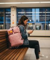 Mochila Táctica de Alta Capacidad 50L en Color Rosa para Mujer con Compartimentos y Panel Transpirable - Generica - details 0