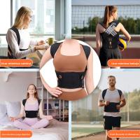Corrector De Postura Para Hombres Y Mujeres Almohadilla De Apoyo Para Espalda Y Cuello Que Limita La Hinchazón Mejora La Figura - details 4