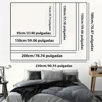 VIKAMA Tapiz Medieval De Caballero Castillo Estilo Clásico Europeo Retro Para Decoración De Sala De Estar Y Estancia Colgante De Pared - details 9