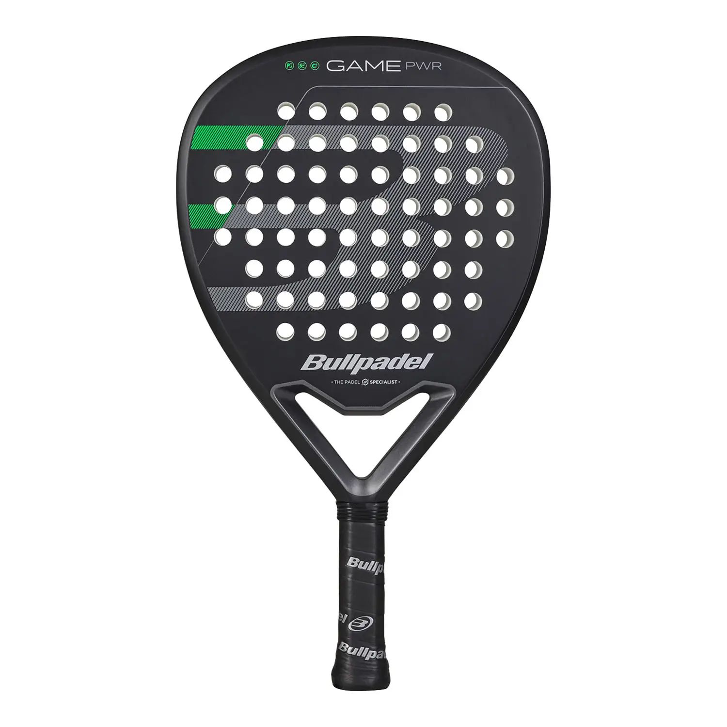 Pala de Pádel Bullpadel Game Power Negro
