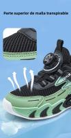 Zapatillas De Correr Para Niños Y Adolescentes Genkcoat Transpirables Y Suaves Para Actividades Al Aire Libre Y Caminar Zapatos De Deporte Casual Para Estudiantes - details 2