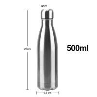 Termo BPA Free De Acero Inoxidable 500ml Con Doble Aislamiento Para Agua Y Cerveza Termo Ecológico Para Deporte Y Uso Diario - details 13