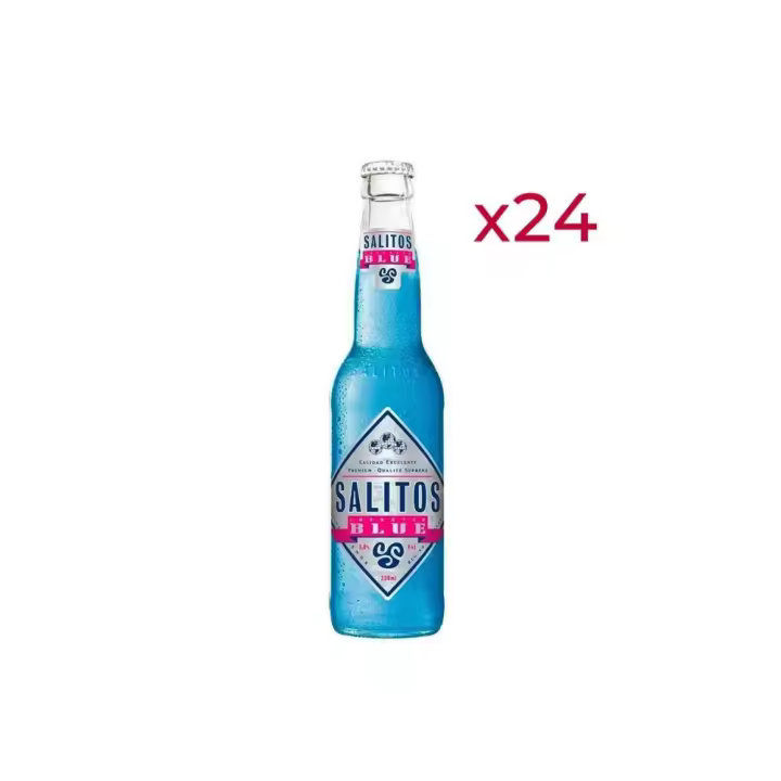 Salitos Blue 33Cl. Caja 24 México 792 cl. 5.0º - 1